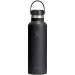 Hydro Flask standartinio pločio 621 ml izoliuotas nerūdijančio plieno vandens butelis su šiaudeliu - Image 4