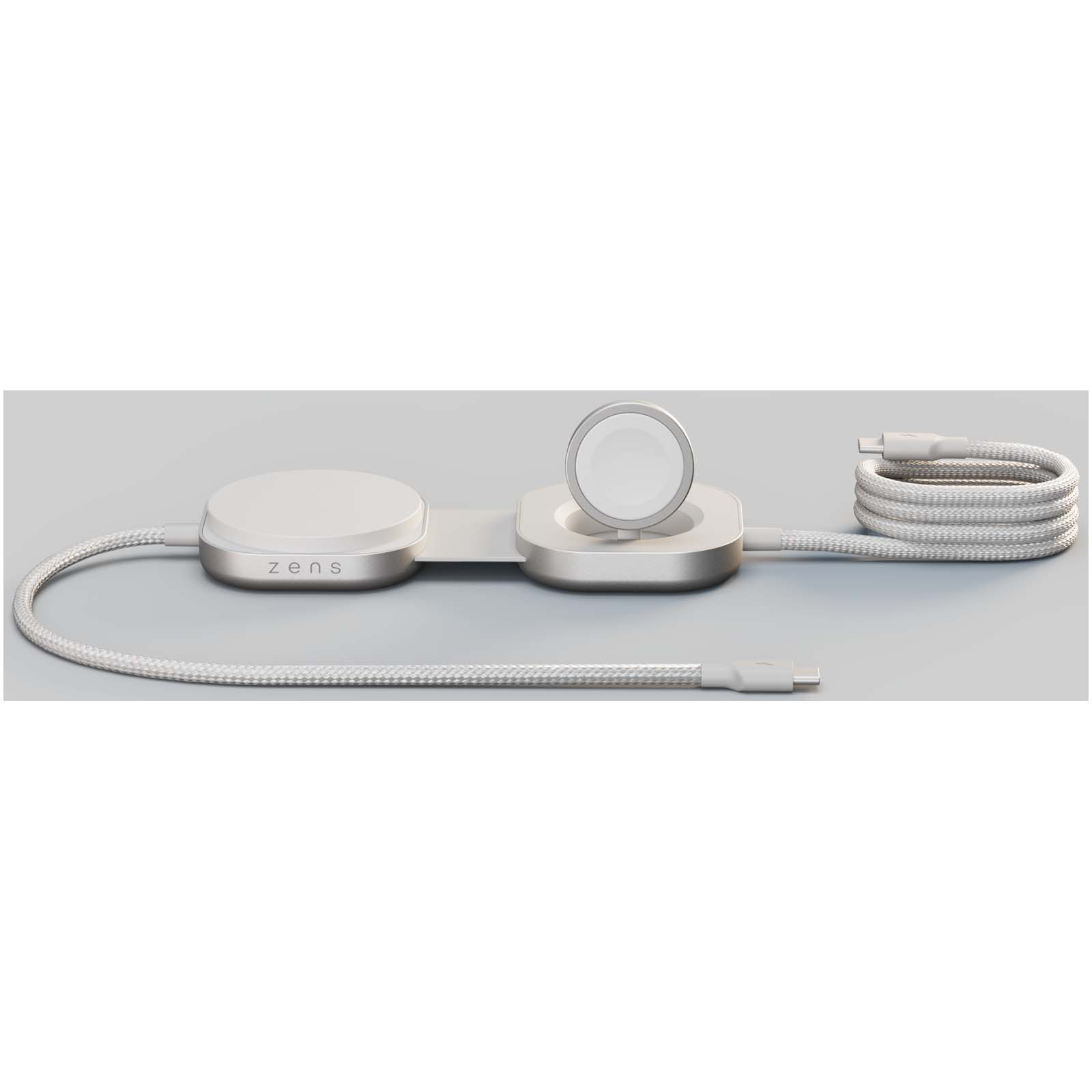 12082201-1 Zens Pro 3 140W USB-C 3 viename įkrovimo kabelis - Image 1
