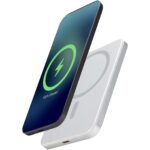 Avis 5000 mAh RCS perdirbto aliuminio magnetinė maitinimo bankas