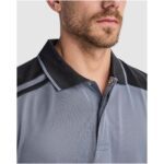 Samurajus 160 g/m2 unisex antibakterinė trumpomis rankovėmis polo - Image 15