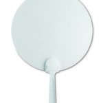 Manual hand fan