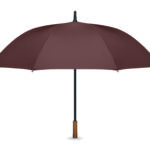 27" auto umbrella wood handle