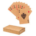 Recycled paper playing cards