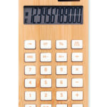 12 digit bamboo calculator