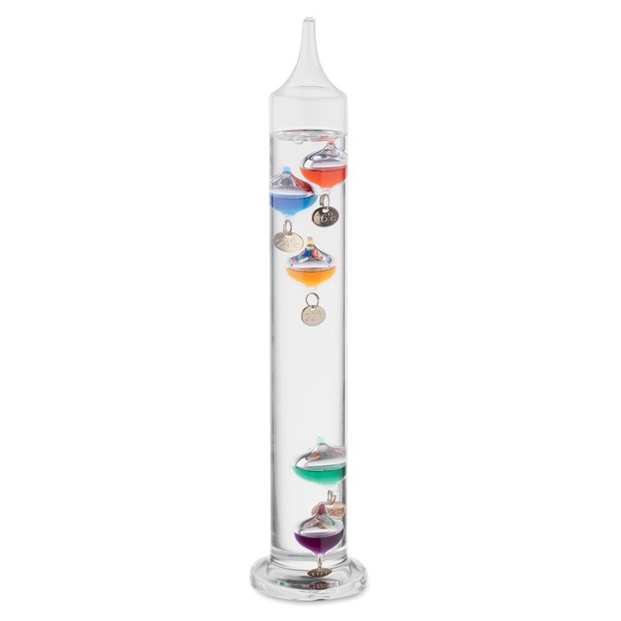 175925884345997 Galilėjaus termometras stikle 28 cm - Image 1
