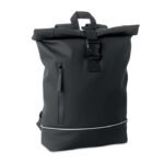 Nešiojamojo kompiuterio 15" roll top kuprinė iš PU