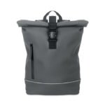 Nešiojamojo kompiuterio 15" roll top kuprinė iš PU - Image 16