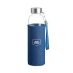Stiklinis buteliukas su dėklu, 500 ml - Image 3
