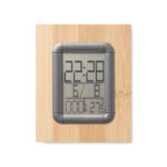 Bambuko rašiklių laikiklis ir LCD laikrodis - Image 4