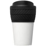 Brite-Americano® 350 ml termosinė tarą primenanti puodelis su padangos dizaino silikonine rankena - Image 29
