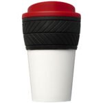 Brite-Americano® 350 ml termosinė tarą primenanti puodelis su padangos dizaino silikonine rankena - Image 2