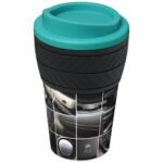 Brite-Americano® 350 ml termosinė tarą primenanti puodelis su padangos dizaino silikonine rankena - Image 7
