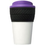 Brite-Americano® 350 ml termosinė tarą primenanti puodelis su padangos dizaino silikonine rankena - Image 23
