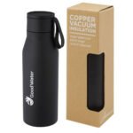 Ljungan 500 ml varinė vakuuminė nerūdijančio plieno gertuvė su PU odos dirželiu ir dangteliu - Image 3