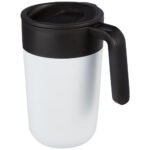 Nordia 400 ml dvigubos sienelės perdirbto plastiko puodelis