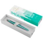 Parker Jotter SE Global Icons spalvoto apdailos rutulinis rašiklis (mėlynos spalvos rašalas) - Image 7