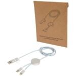 Alasia 5-in-1 perdirbto aliuminio ir plastiko 150 cm duomenų sinchronizavimo ir 27W greitojo įkrovimo kabelis