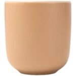 Male 90 ml keramikiniai espresso puodeliai su matinio paviršiaus apdaila - 2 vnt. rinkinys - Image 7