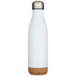 Cove 500 ml dvigubų sienelių vakuuminė izoliacinė nerūdijančio plieno gertuvė su kamštienos detalėmis - Image 2