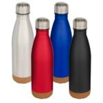 Cove 500 ml dvigubų sienelių vakuuminė izoliacinė nerūdijančio plieno gertuvė su kamštienos detalėmis - Image 7