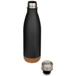 Cove 500 ml dvigubų sienelių vakuuminė izoliacinė nerūdijančio plieno gertuvė su kamštienos detalėmis - Image 20