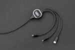 3 viename USB kabelis LUX - Image 3