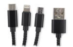 3 viename USB kabelis LUX - Image 4