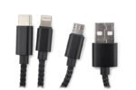 3 viename USB kabelis LUX - Image 5