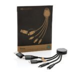 Terra RCS perdirbto aliuminio 6-in-1 įkrovimo kabelis - Image 3