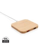 Bambuko 5W belaidis įkroviklis su USB