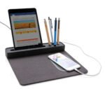 Oro pelės kilimėlis su 5W belaidžiu įkrovimu ir USB - Image 5