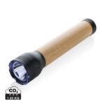 Lucid 5W RCS sertifikuota perdirbta plastiko ir bambuko žibintuvėlis