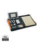 Esminis technologijų portfelis su užtrauktuku