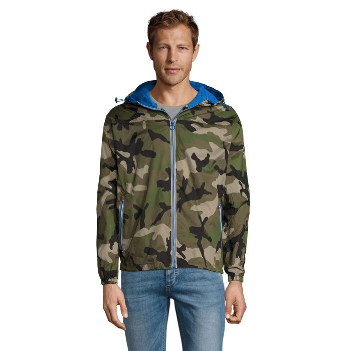Camo/Royal Blue