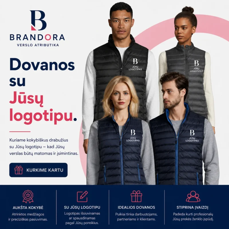 Apie Brandora | Verslo Atributika ir Prekės Su Logotipu