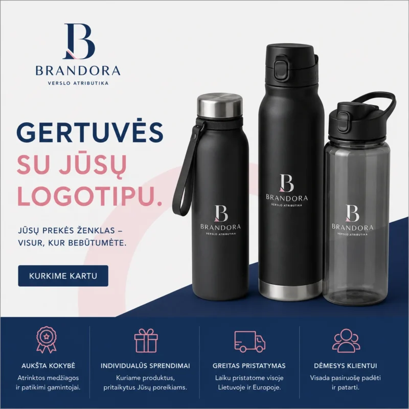 Apie Brandora | Verslo Atributika ir Prekės Su Logotipu