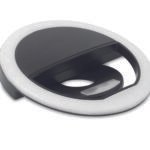 Portable selfie ring light